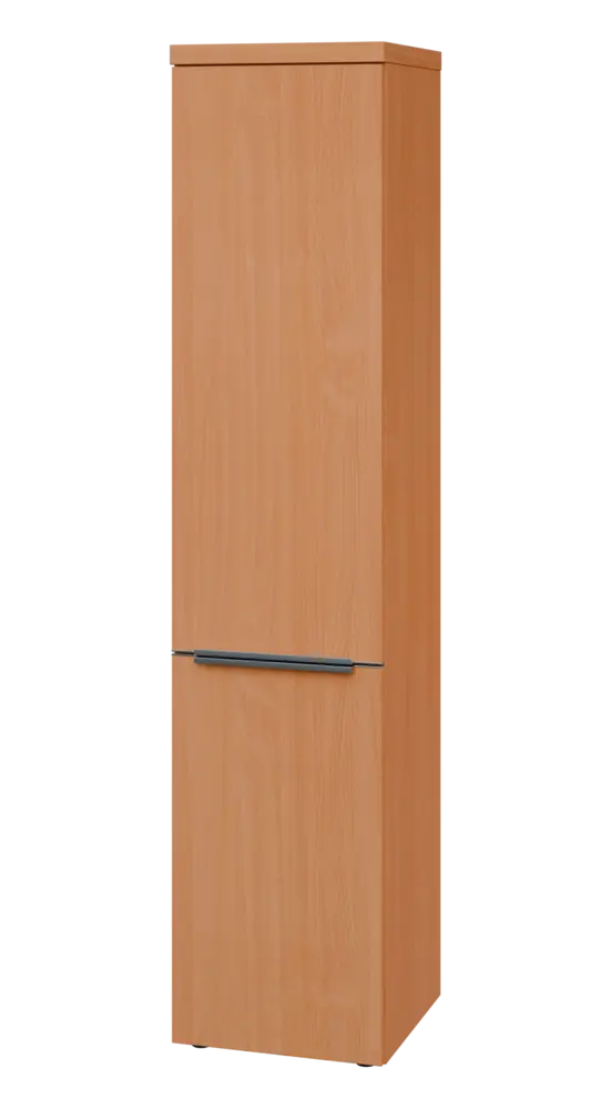 SIN 5 - 42D kancelářská skříň, 2-dveřová, levá, 1820x400x400, buk royal